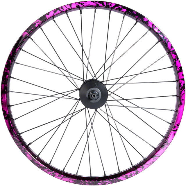 Purple store bmx wheels